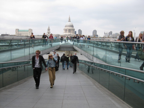 England London Millenium Bridge