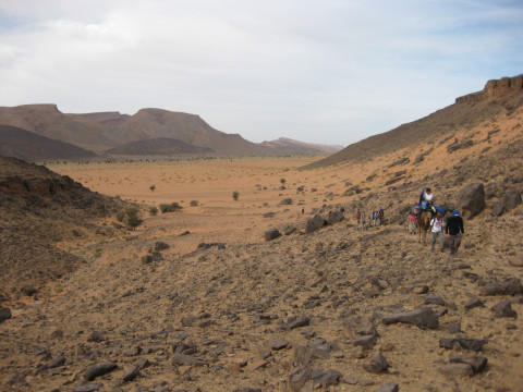 Marokko Wuestenwanderung